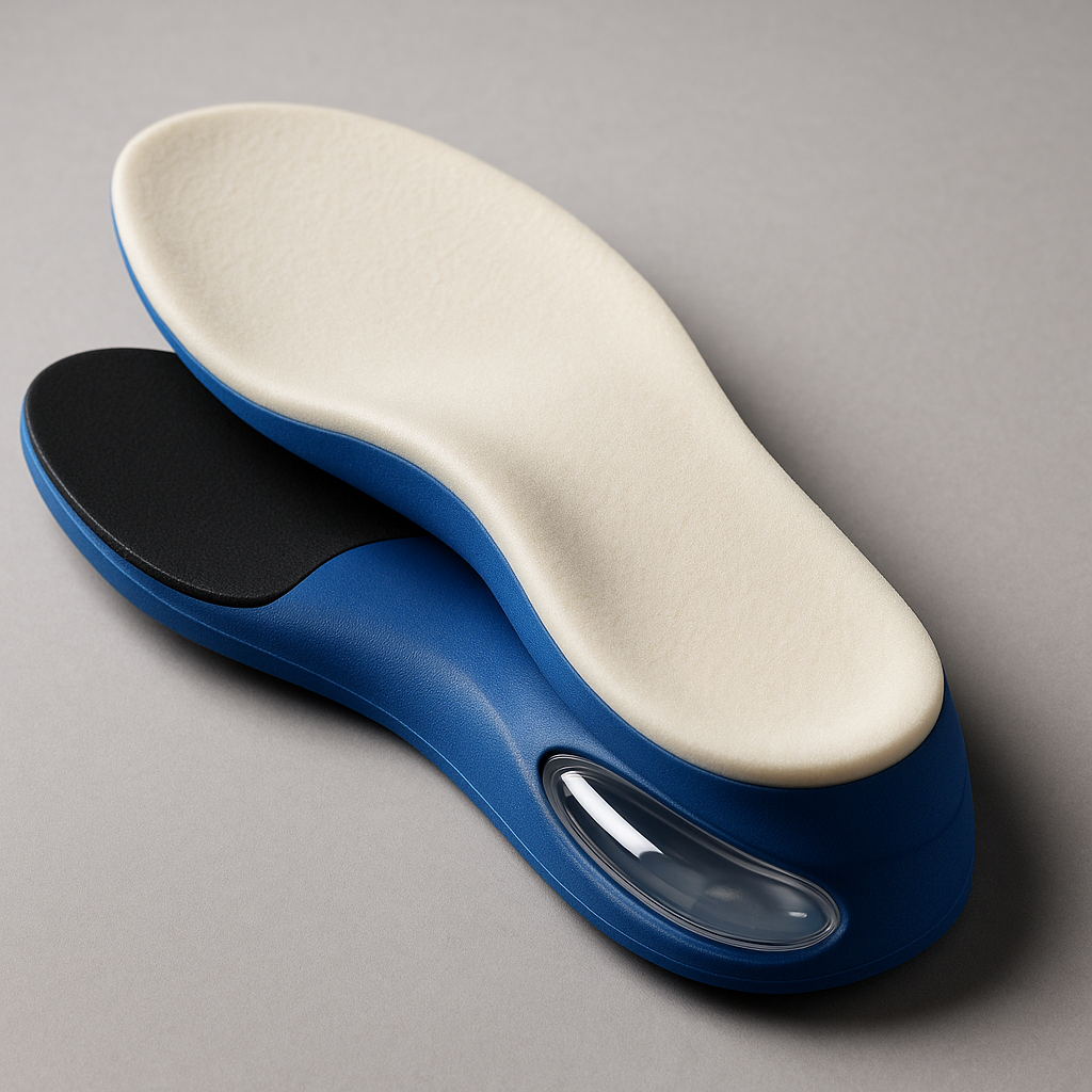 Plantillas Comfort air con burbuja de aire e inserto en memory foam